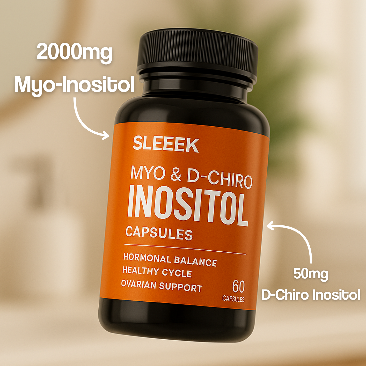 SLEEEK Inositol Hormonal Support