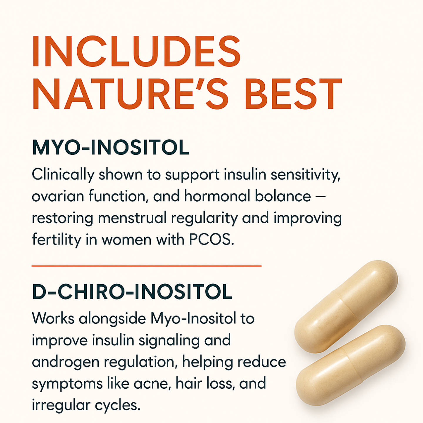 SLEEEK Inositol Hormonal Support