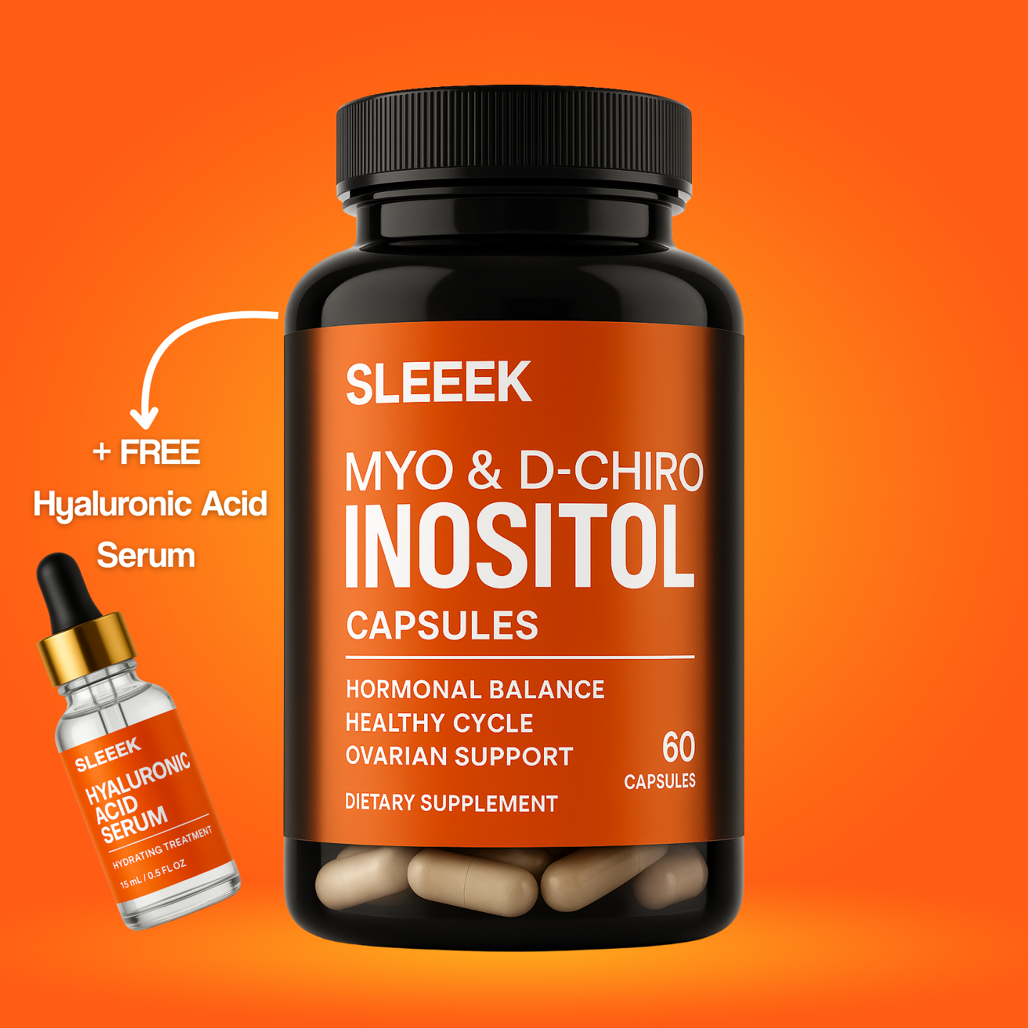 SLEEEK Inositol Hormonal Support