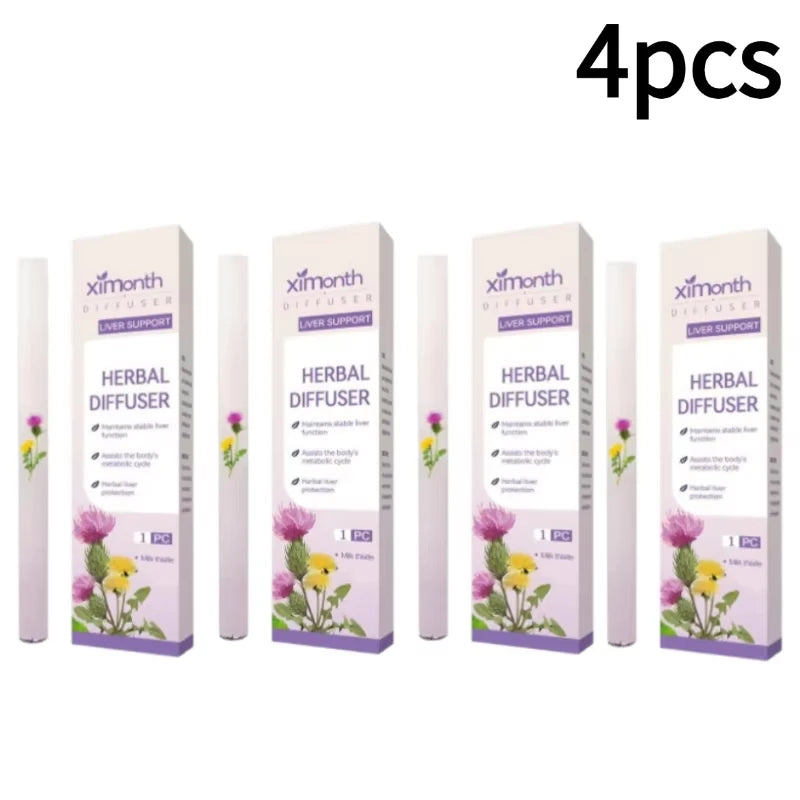 Herbal Lung Purifier Protect Liver Cleansing Stick Relieve Driving Fatigue Drowsiness Refreshing Mint Essential Energy Pen