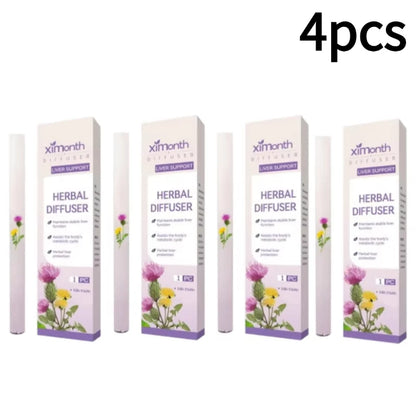 Herbal Lung Purifier Protect Liver Cleansing Stick Relieve Driving Fatigue Drowsiness Refreshing Mint Essential Energy Pen