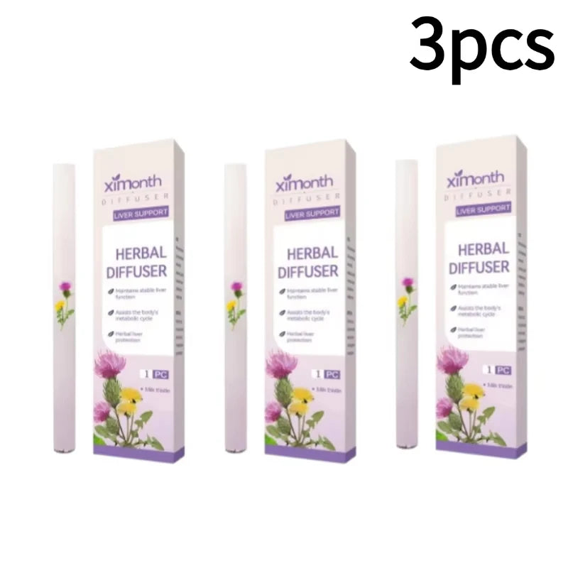 Herbal Lung Purifier Protect Liver Cleansing Stick Relieve Driving Fatigue Drowsiness Refreshing Mint Essential Energy Pen