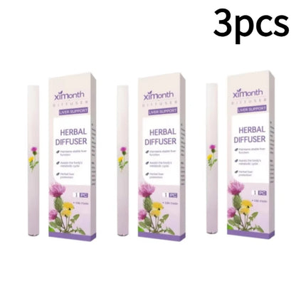 Herbal Lung Purifier Protect Liver Cleansing Stick Relieve Driving Fatigue Drowsiness Refreshing Mint Essential Energy Pen