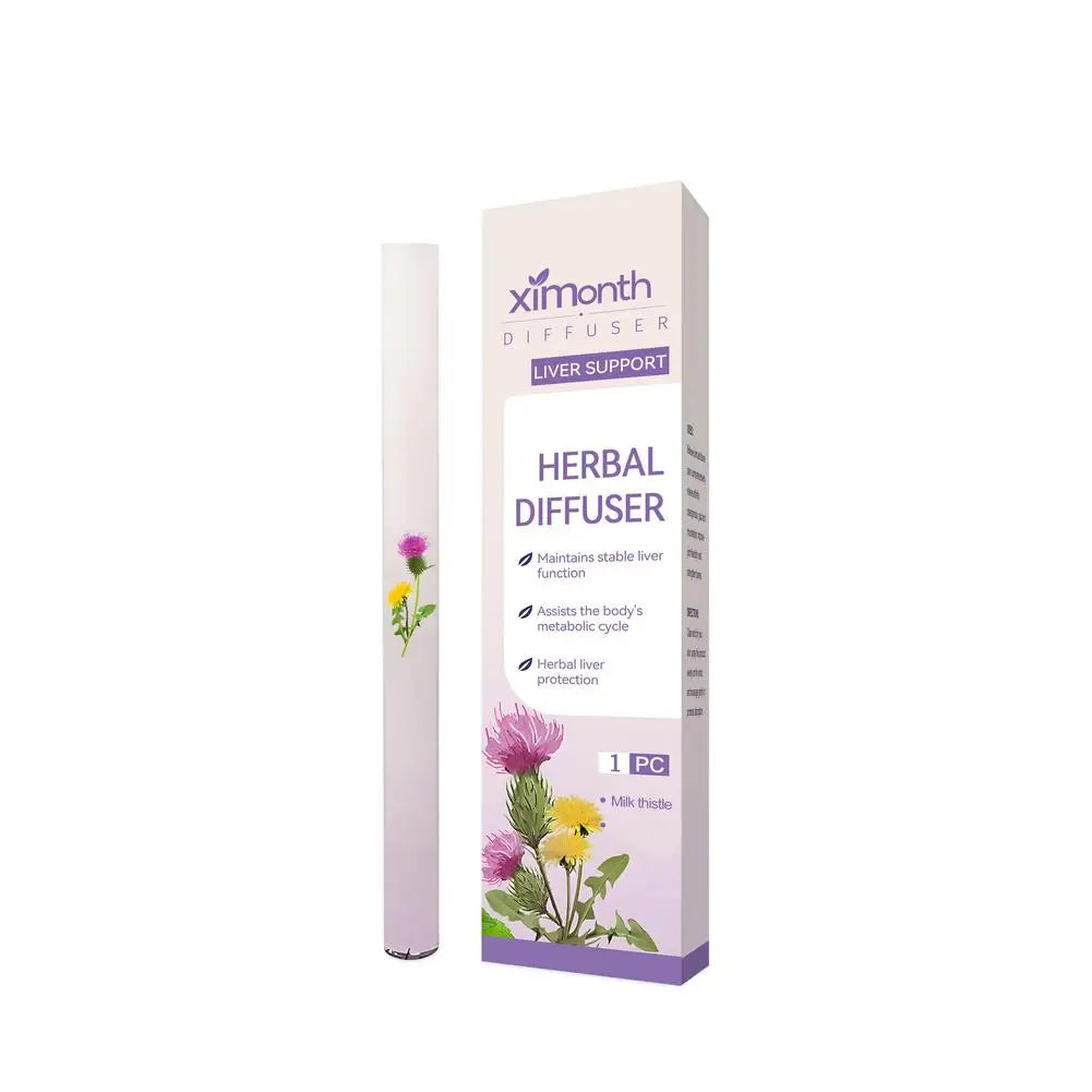 Herbal Lung Purifier Protect Liver Cleansing Stick Relieve Driving Fatigue Drowsiness Refreshing Mint Essential Energy Pen