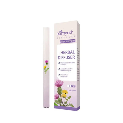 Herbal Lung Purifier Protect Liver Cleansing Stick Relieve Driving Fatigue Drowsiness Refreshing Mint Essential Energy Pen