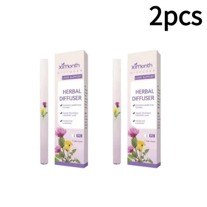 Herbal Lung Purifier Protect Liver Cleansing Stick Relieve Driving Fatigue Drowsiness Refreshing Mint Essential Energy Pen